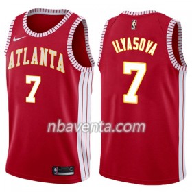 Camiseta Hombre Atlanta Hawks Ersan Ilyasova 7 Nike Classic Edition Swingman